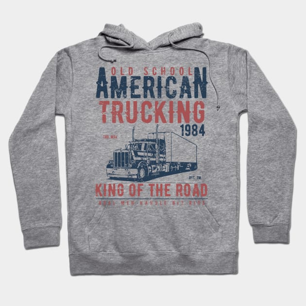 American Trucking Hoodie by JakeRhodes